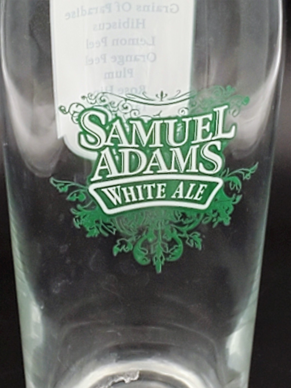 Samuel Adams White Ale Imperial Style Pint Beer Glass 10 Spices eBay