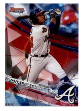 RONALD ACUNA 2017 TOPPS BOWMAN'S BEST #TP-10 BRAVES BASE ROOKIE CARD RC BD7414
