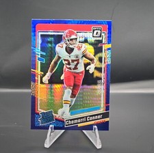 2023 Donruss Optic Chamarri Conner Rated Rookie Blue Hyper Prizm Holo Chiefs