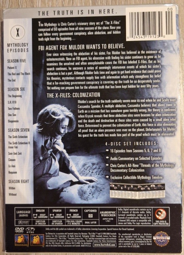 The X-Files Mythology 👽 Complete Collection Volumes 1, 2, 3 & 4 DVD (Region 1) - Picture 13 of 21