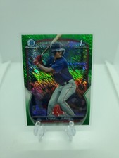 2023 Topps Bowman Chrome Baseball Lyonell James 1st Bowman /99 Green shimmer 