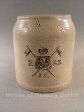 117360 Steingutkrug / Bierseidel des 3.Eskadron Husaren Regiment 10, HR 10