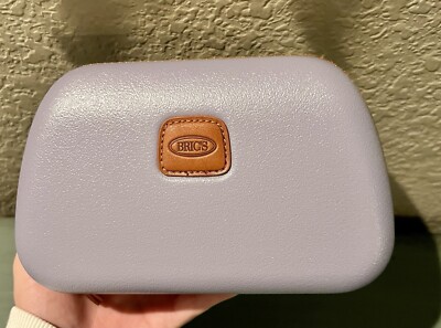 New! Bric s Purple Hard Shell Cosmetic Bag B
