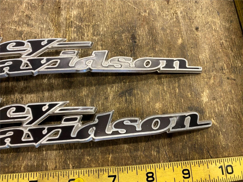 Insignias emblemas de tanque de gasolina Pr Harley Touring FLHX Street Road Glide king Dyna softa Foto 4 de 4