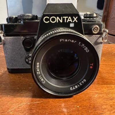 フィルムカメラ CONTAX139 Planar 1.7/50 Distagon 2.8/28 s-l400.jpg