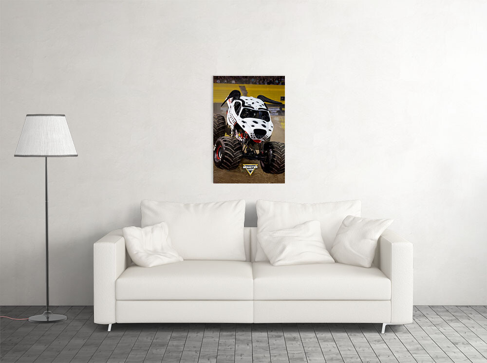Monster Truck Sport Racing Mutt Rookie Poster Room Decor Print