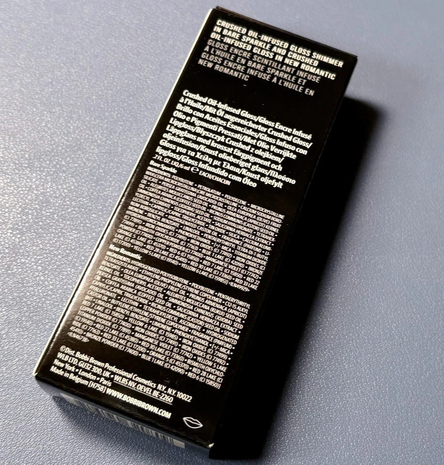 BOBBI BROWN Crushed Oil-Infused Lip Gloss Duo  BARE SPARKLE AND NEW ROMANTIC NIB - Image 3 of 4