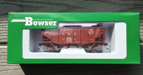 BOWSER 422641/87 HO D&H DELAWARE & HUDSON 55 TON FISHBELLY HOPPER CAR RD. #5785 | Zustand: New