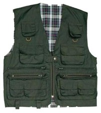 Behr Anglerweste & Jagdweste mit 12 Taschen / Gr. M-XXXL