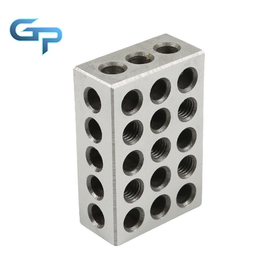 1-2-3 123 BLOCK SET 23 HOLES With Screws HEX KEY MATCHED PAIRS .0001 ...