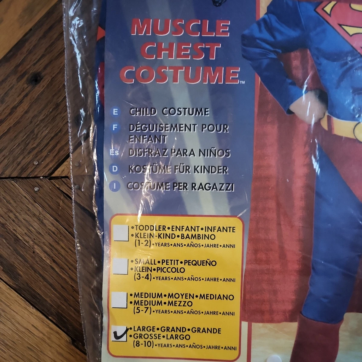 Costume superman hotsell bambino
