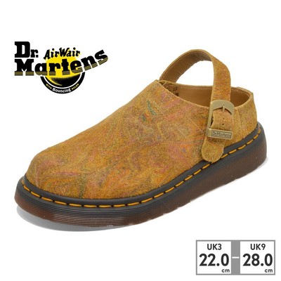 Dr. Martens ISHAM Mule Sandals BROWN+MUSTARD UK Size 3-9 | eBay