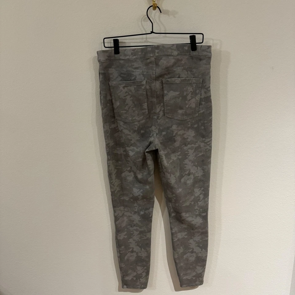 Spanx Leggings Women's Size 1X Grey Camo Jeanish Ankle Pull On Casual Stretch - Image 4 of 4