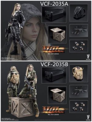 VERYCOOL VCF-2035 1/6 Villa Sister Flower Female Soldier Figure