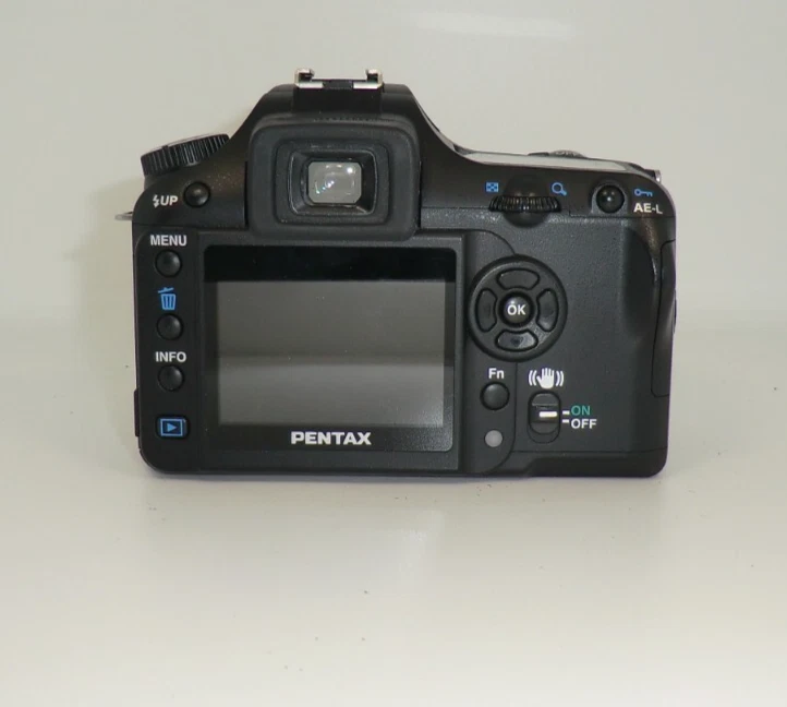 Pentax K K100D super 6.1MP Digitalkamera - Schwarz Body  FK 0147 - Bild 2 von 4