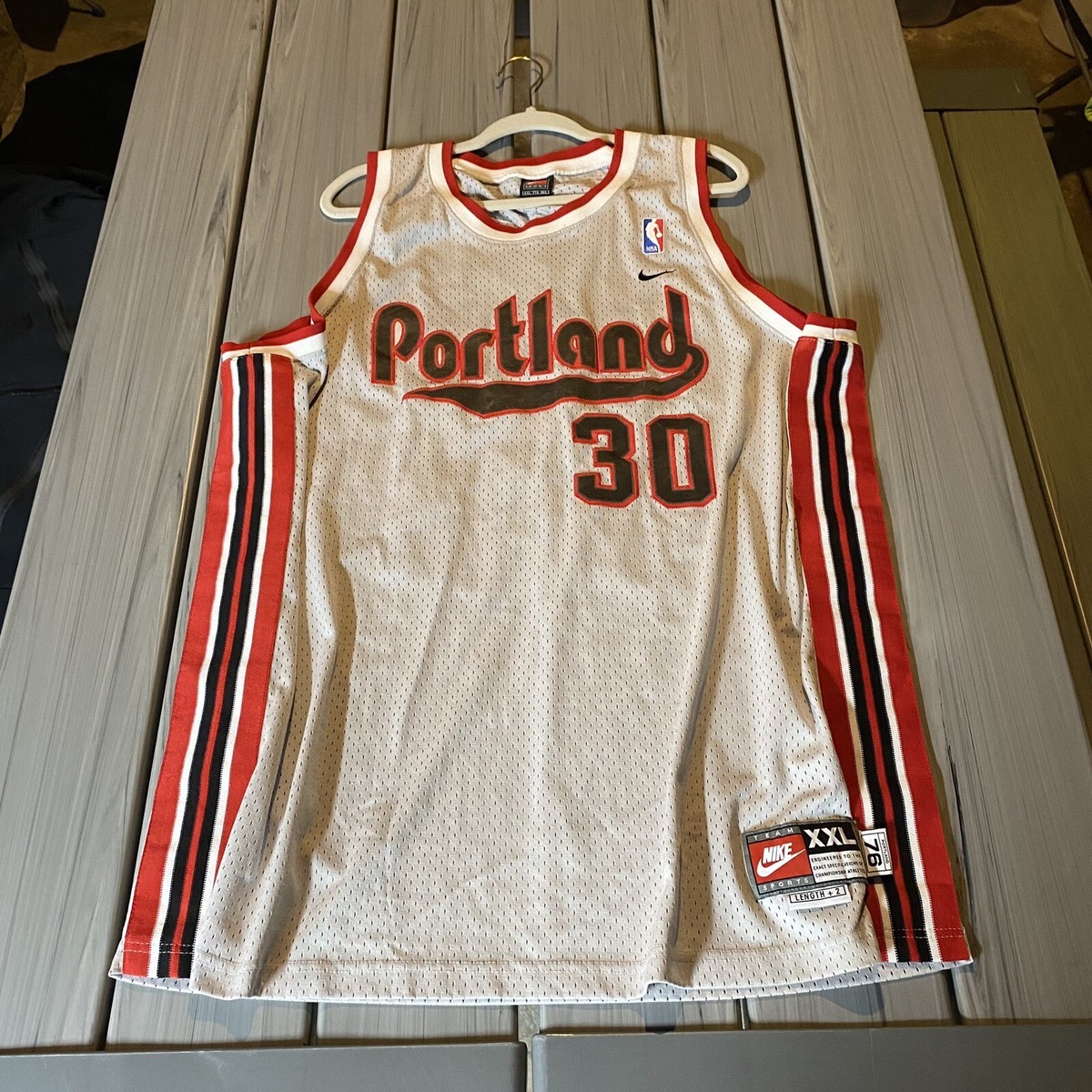 Vintage Nike Portland Trailblazers Rasheed Wallace Jersey Size XXL