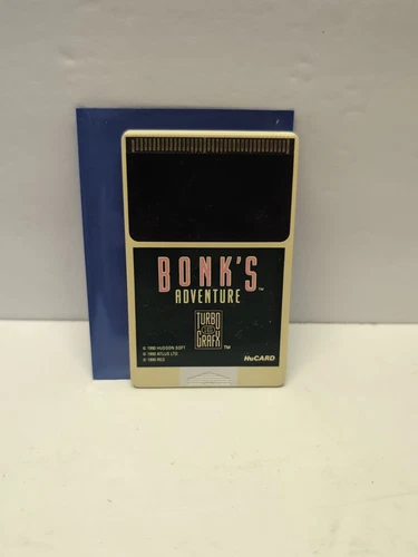 Bonk's Adventure TurboGrafx 16 Hu Card AUTHENTIC TESTED TG16 FAST SHIPPER! 