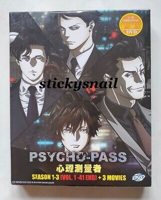 Anime Dvd Psycho Pass Complete Season 1 3 3 Movie Eng Sub All Region Free Ship Ebay