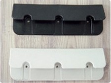 Schlauchboot RIB Sitzbrett Haltewinkel aus PVC hellgrau zum Aufschrauben 🚴‍♀️🤾