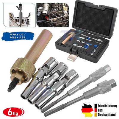 Glühkerzen Lösen Werkzeug Reinigen und Auszieher Abzieher Set Für MB CDI M10 M12