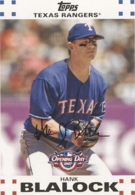 2007 Topps Opening Day - Hank Blalock #29 - 1 of 1