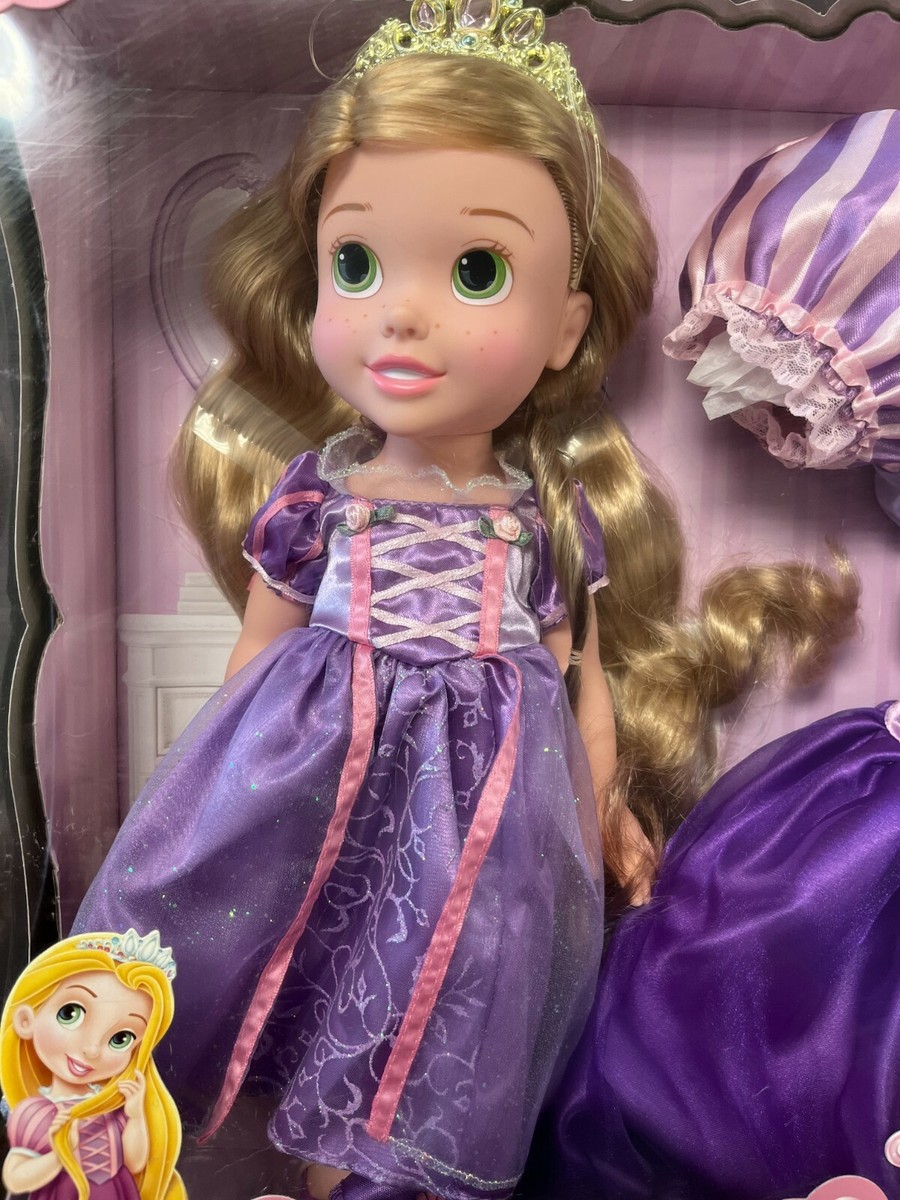 MY FIRST DISNEY PRINCESS RAPUNZEL DOLL & TODDLER DRESS GIFT SET NEW SEALED  AA | eBay