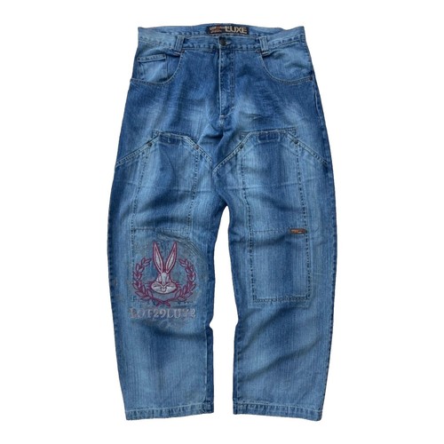 Vintage Y2K Lot 29 Luxe Bugs Bunny Jeans Size 38 | eBay