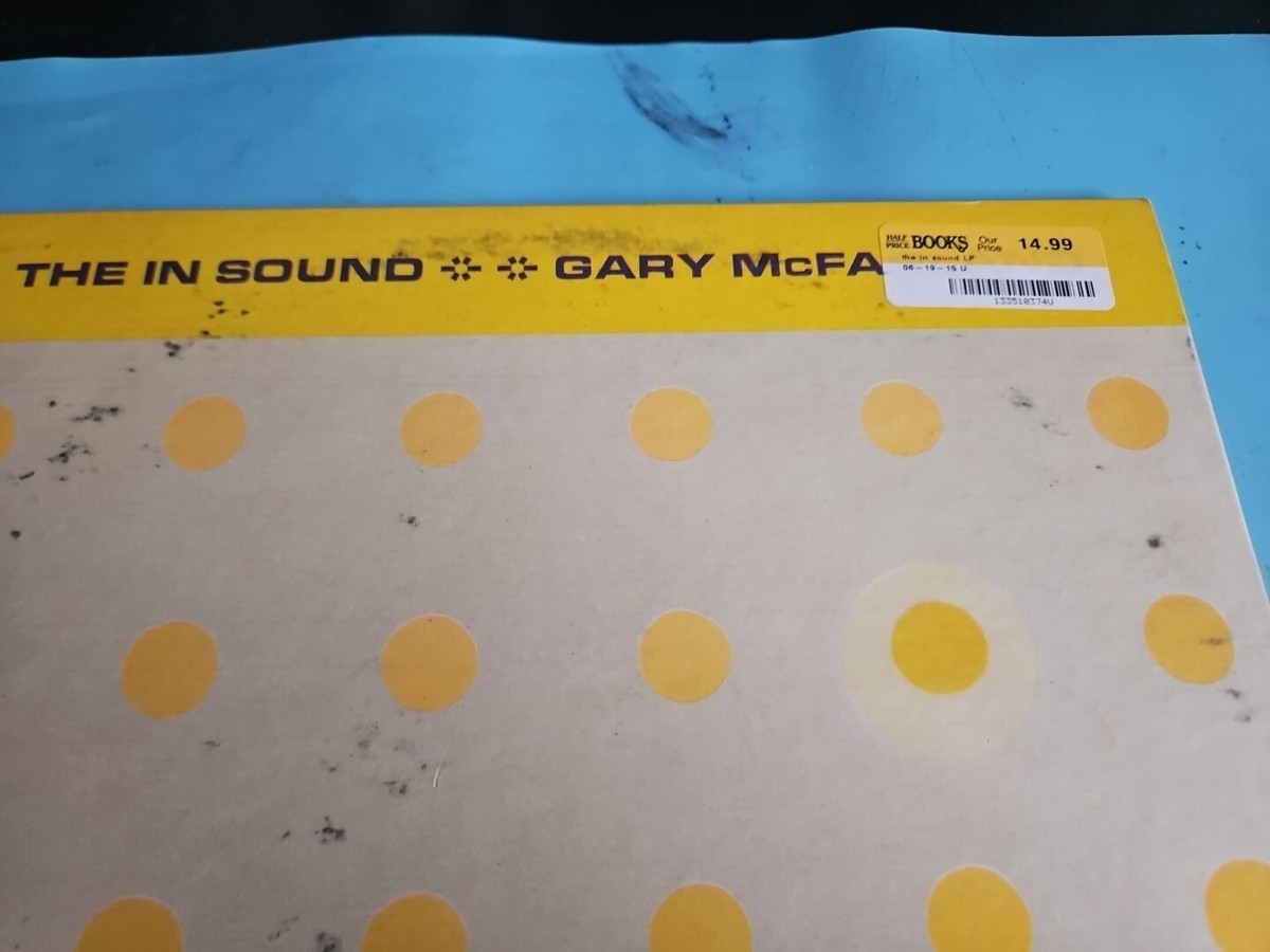 Gary McFarland ‎– The In Sound 1965 VG+ LP Jazz Album Verve Records V-8632  MONO