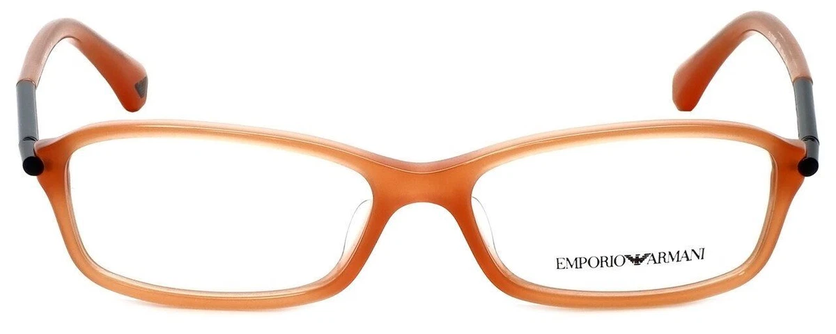 Emporio Armani Coral-Orange Rectangular Optical Frames EMPORIO ARMANI EA 3009F 5083 OPAL CORAL 54-16-140 3434 | eBay main image 2