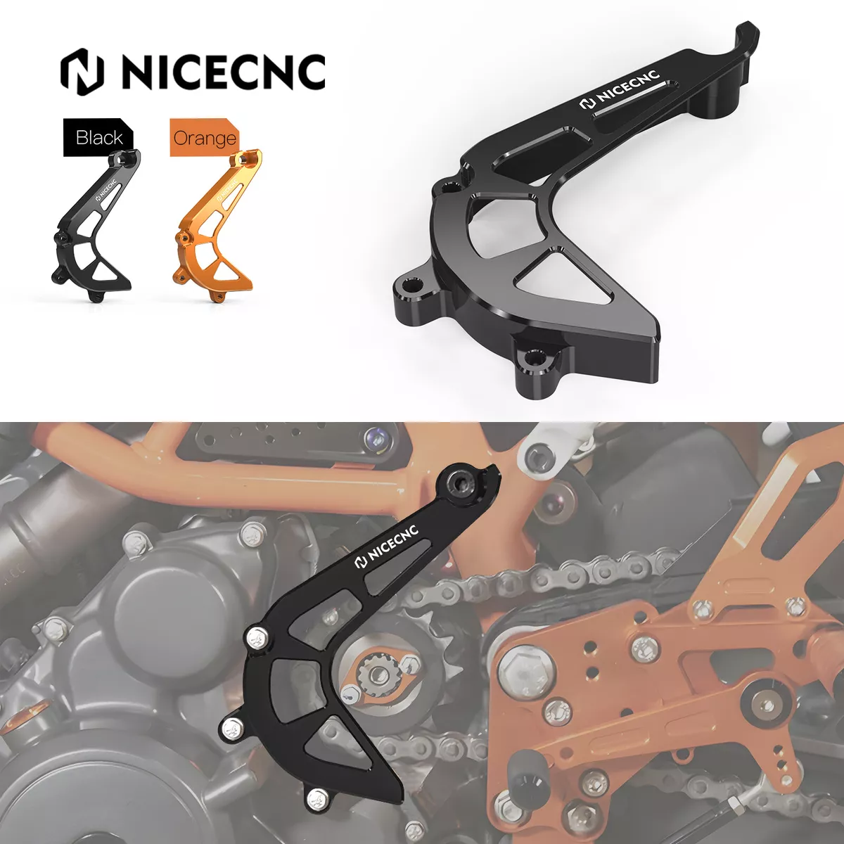 NICECNC Chain Guide Sprocket Guard Protector For 390 Duke 390