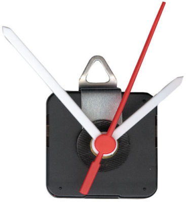 Quarz Uhrwerk aus Kunststoff Ersatz Quarzuhr Wanduhr Zeiger Weiße