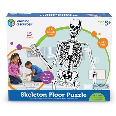 Learning Resources Skelett Bodenpuzzle menschlicher Körper pädagogisch LER3332