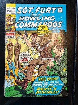 Sgt. Fury and His Howling Commandos #84 (1971) VG/FN  5.0