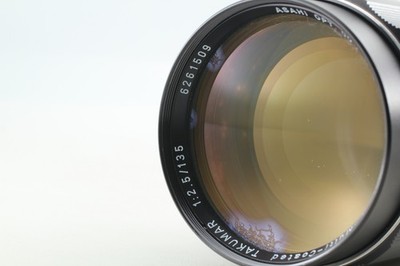 6-Element Near MINT Pentax Super Multi Coated Takumar 135mm f/2.5 MF M42 Lens