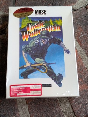 CASTLE WOLFENSTEIN by Muse for Apple II Brand New Sealed C64