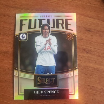 2022-2023 Panini Select Premier League Djed Spence Select Future Silver Prizm RC