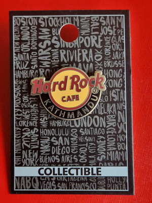 HRC Hard Rock Cafe Kathmandu Nepal Logo New Style 2026 Holo Back new OVP