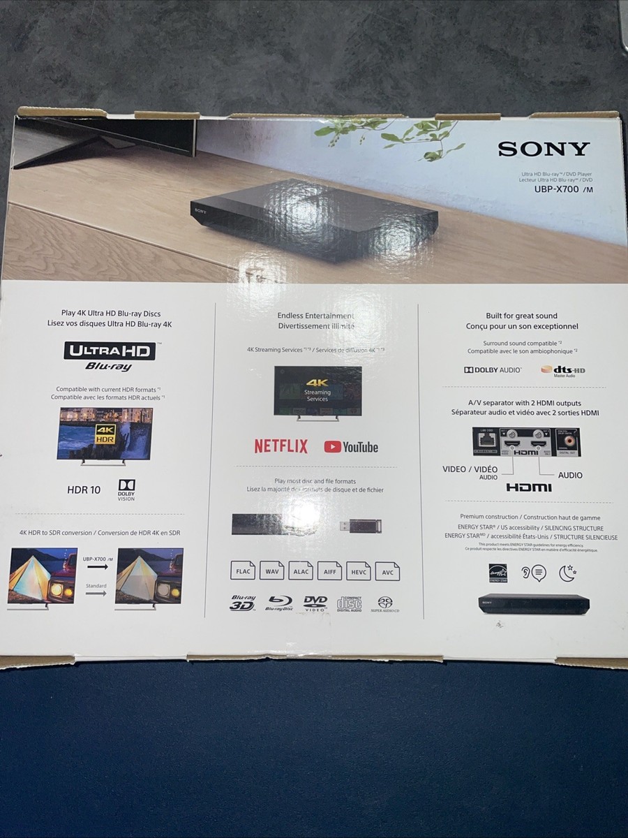 Sony Ubp-x700 4k Ultra HD Blu-ray | DVD Player for sale online | eBay