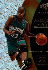 1997-98 E-X2001 #70 Antonio Daniels RC Rookie Card. rookie card picture