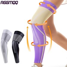 1PCS Compression Leg Sleeve Full Length Leg Sleeves Sports Cycling Leg Sleeves