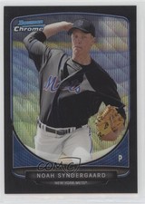 2013 Bowman Draft Top Prospects Chrome Black Wave Refractor Noah Syndergaard 0c6