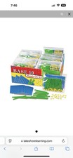 Lakeshore Base 10 Hands-on Kit, 20 Pouches, New Sealed In Stock Home Or Class