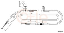 COFLE Bremsseil Seilzug Feststellbremse 10.9040 für 3U4 SUPERB SKODA 1 TDI