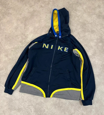 Nike trackjacket M trainingsjacke y2k Vintage Blau Herren