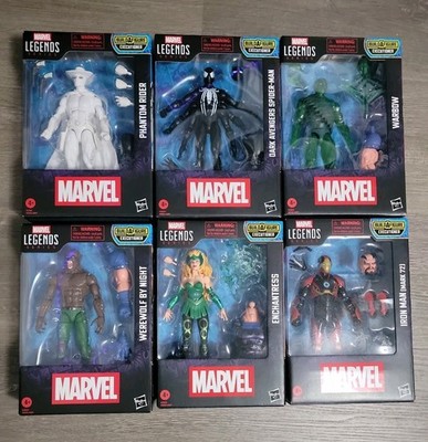 ML Phantom Rider, Spider man,Warbow, Werewolf by night,Enchantress, Iron man 6pk
