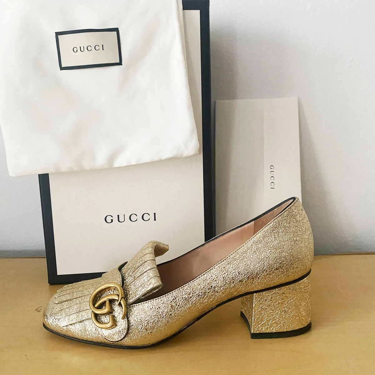 Gucci M Mid (2-2.9 in) Heel Height Heels for Women for sale | eBay