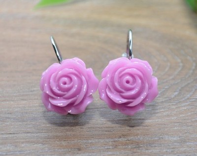 ROSE OHRRINGE +++ AUSWAHL +++ Ohrstecker Ohrhänger Brisur Blume Blüte flower