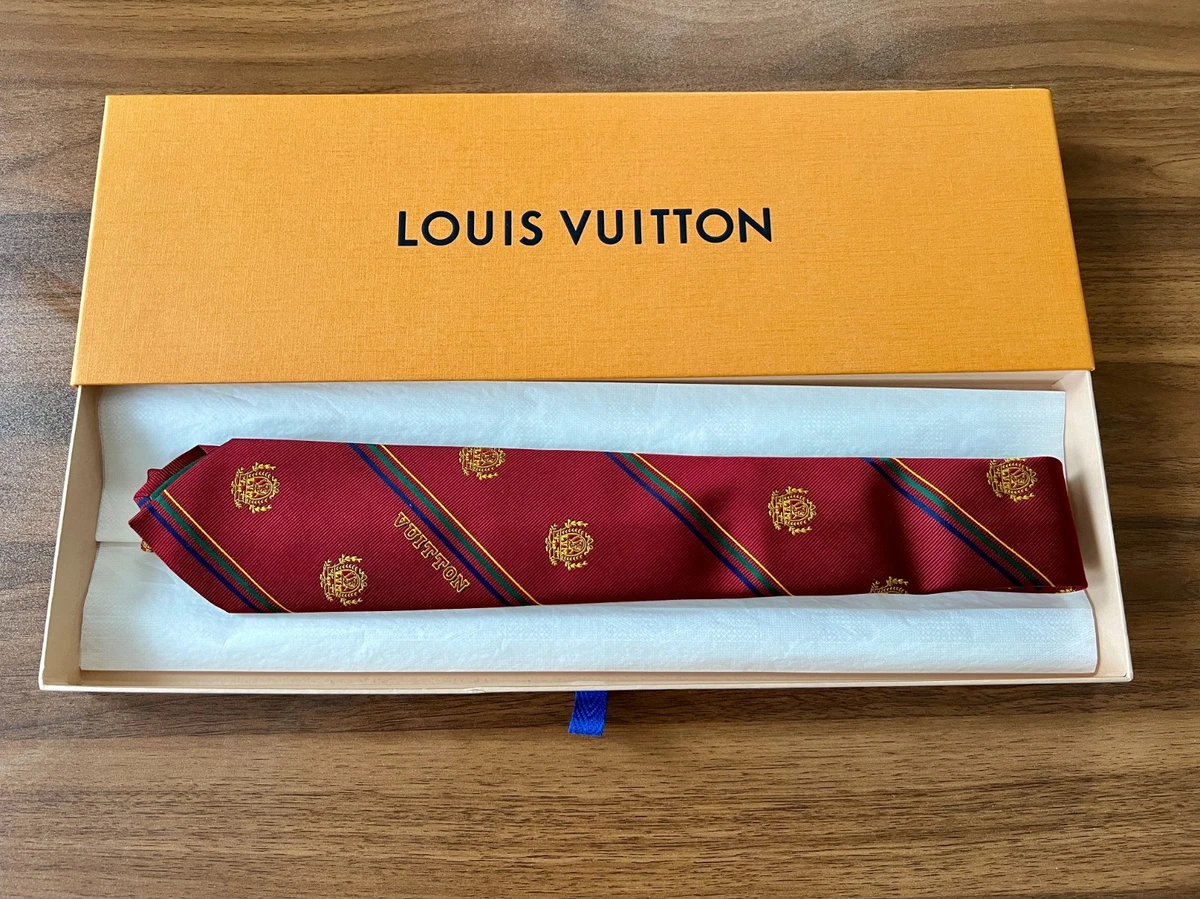 Louis Vuitton Red Ties for Men for sale | eBay