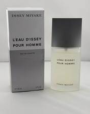 Issey Miyake Men L'Eau d'Issey Pour Homme Eau de Toilette Spray New In Box 1.3oz