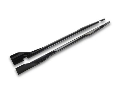 TÜV - SEITENSCHWELLER - GLÄNZEND SCHWARZ - V3 IKON (CHALLENGER 2015-2023)